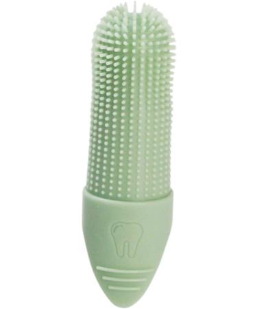 JISADER Pet Oral Care Finger Brush for Dogs and Cats - Gentle Tool Green - Buy Online on SooperMarket.com
