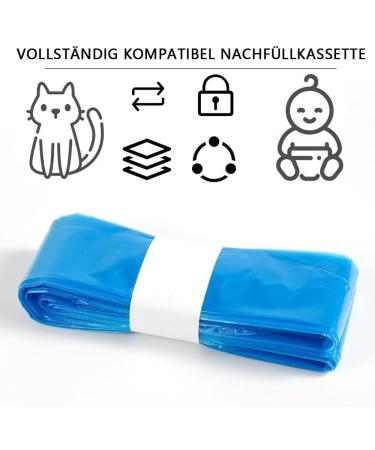 Lanshafang 15 Refill Packs - Compatible Refilling Films for Litter Loose II & Fashion Cat Series - International Shipping Available - Buy Online on SooperMarket.com