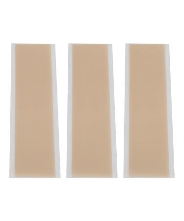 Jauarta 3pcs Scar Gel Pad Pimple Cover Self-Adhesive PU Leather Silicone Scar Tape Skin Color