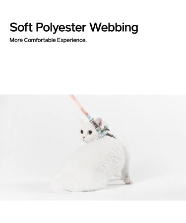 Pidan Cat Dishes & Leash | Adjustable Travel Cat Bowls for Large & Small Cats | Pet-Safe Lightweight Soft Design - Blue - Buy Online on SooperMarket.com