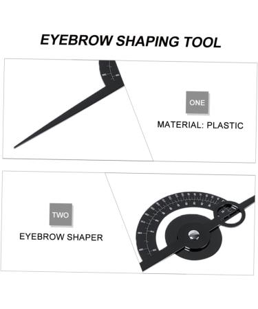 PLAFOPE Eyebrow Positioning Ruler Eyebrow Measure Tool Tattoos Measure Tool Draw a Line Balance Ruler - Buy Online on SooperMarket.com