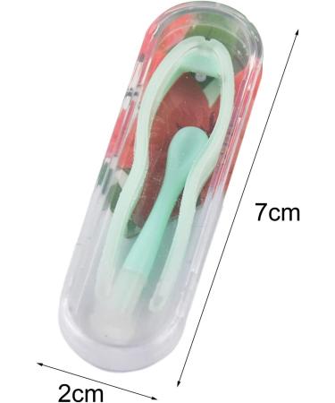 Portable Contact Lenses Remover and Inserter Tool Case Set Tweezers Suction Stick Contact Lenses Inserter Removal Tool for Contact Lenses User Arc Design Reusable Green - Buy Online on SooperMarket.com