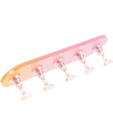 minkissy Creative Nail Stands 3 Sets Nail Practice Holder Beauty Nail Holders Acrylic Trays for Display Training Nail Racks Nail Holder Nail Decor Exercise Rack Plastic and Silver - Buy Online on SooperMarket.com