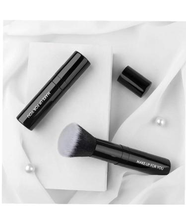 Retractable Foundation Blending Brush - Portable Highlighter & Blush Brush for Women - Perfect Make Up Tool for Cream & Powder - Buy Online on SooperMarket.com