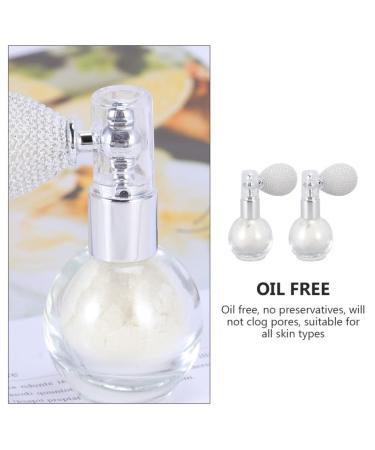 KALLORY 2pcs Spray Glitter for Face & Hair - High Gloss Makeup Spray Perfume Bottle for Women | Glitter Makeup Accessory - Buy Online on SooperMarket.com