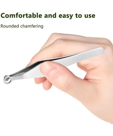 Dajidafu Nose Hair Trimming Tweezers Stainless Steel Nasal Hair Trimmer Grooming Scissor Eyebrow Trimmers Cleaning Tools - Buy Online on SooperMarket.com