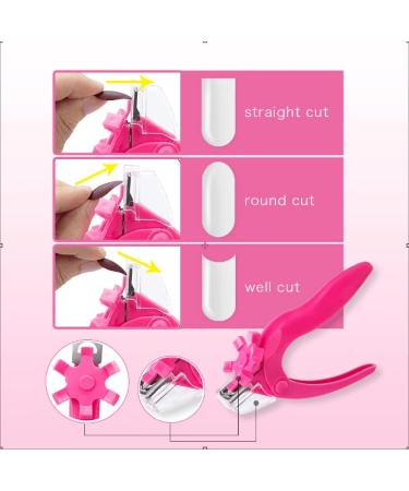 NOVAL DIY Press on Nail Making Kit - 500PCS Full Cover Coffin Nail Tips with Magnetic Holder, Glue, Cutter Clipper & Adhesive Putty - Nail Art Set - Buy Online on SooperMarket.com