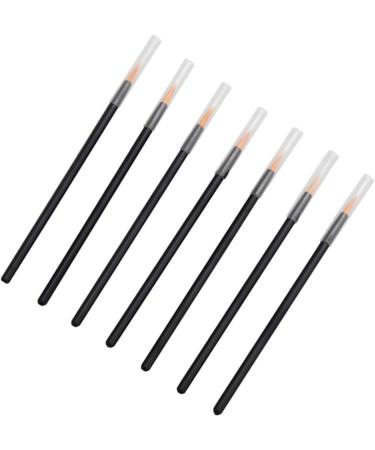 PLAFOPE 100pcs Eyeliner Eyeliner Small Eyeliner Brush Lip Liner Marker Liner Makeup Brush Orange - Buy Online on SooperMarket.com