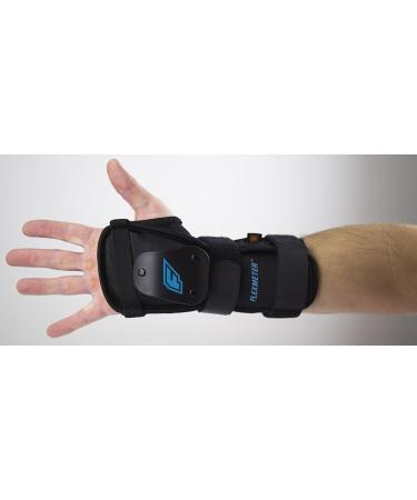 Demon Snow Flexmeter Double Black Medium Wrist Guard - Impact Protection - Buy Online on SooperMarket.com