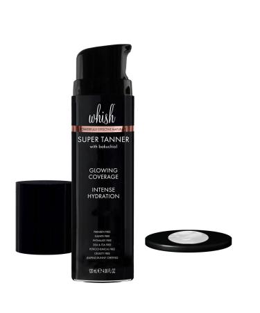Whish Super Tanner with Bakuchiol - 4.06oz | Natural Sunless Tanning Solution for Flawless Glow - Ship Internationally - Buy Online on SooperMarket.com