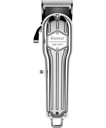 KEMEI Hair Clippers for Men Professional Barber Clippers Cordless Close Cutting Hair Trimmer Set Zero Gapped T-Blade Haircut Kit Beard Trimmer with USB Rechargeable for Family (KM-1977) - Buy Online on SooperMarket.com