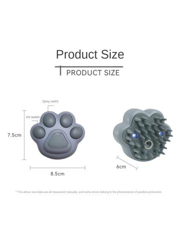 Buy Fzzuzdlap Electric Pet Spray Grooming Comb | UV Spray & Massage Function | Perfect for International Shipping - Buy Online on SooperMarket.com