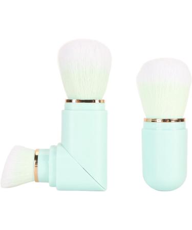 Retractable Powder Brush Blue Portable Home Makeup Brush Set for Makeup Beginners - Buy Online on SooperMarket.com
