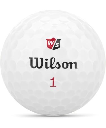 Wilson Staff Duo Soft Golf Balls - 12 Pack White | Premium Low Compression Golf Balls - Buy Online on SooperMarket.com