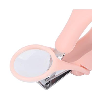 Buy Zoom Nail Clipper with Magnifying Glass - Lightweight Manicure Clipper for Babies & Seniors (Pink) - International Shipping Available - Buy Online on SooperMarket.com