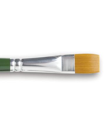 FolkArt 1204 Plaid One Stroke Flat Brush, Assorted