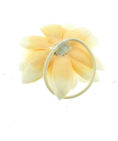 Zac's Alter Ego Cream Water Lily Flower on Elastic - Buy Online on SooperMarket.com