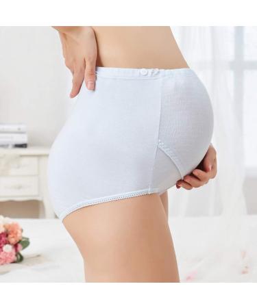 FEOYA Maternity Safety Shorts Pants XL - High Elastic Cotton Briefs (2pcs) - 132-165 lb - High Waist - Style 004 - Buy Online on SooperMarket.com