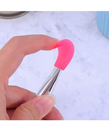 FOMIYES Silicone Brush Facial Brush Facial Brush Silicone Makeup Brush Cosmetic Applicator 14*4cm Blue - Buy Online on SooperMarket.com