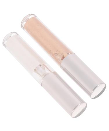 Mikinona 2pcs Liquid Eyeshadow Highlighter Women Glitter Eyeshadow Shimmer Eyeshadow Miss Brighten Cosmetics
