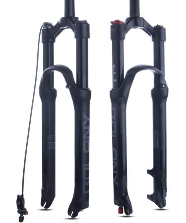 BOLANY Mountain Bike Air Suspension Fork 27.5 - 100mm Travel - Buy Online on SooperMarket.com