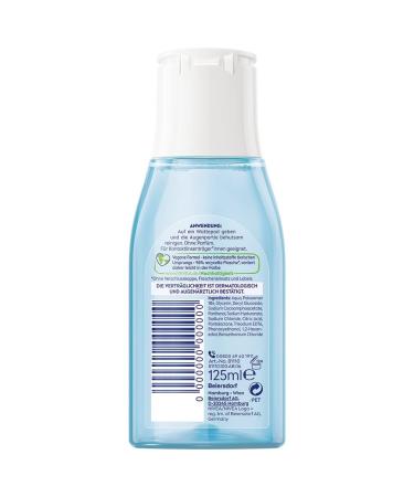 Nivea Gentle Eyes Make-Up Remover 125ml - Non-Greasy Makeup Remover with Provitamin B5 | 3-Pack for Effortless Eye Makeup Removal - Buy Online on SooperMarket.com