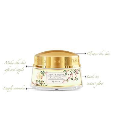 Buy Forest Essentials Deeply Nourishing Facial Cleansing Paste - Almond Pistachio & Honey - 30g | International Shipping - Buy Online on SooperMarket.com
