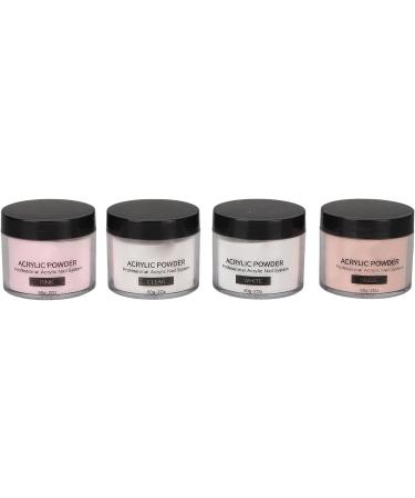 Long Lasting Nail Carving Powder 4 Colors 2.1oz for Manicure 3D Nail Extension Carving Powder with Strong Adhesion DIY Nail - Buy Online on SooperMarket.com