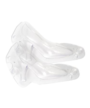 Durable Chocolate Mold Cookie Molds Green Product Mold High-Heeled Shoes Mold High Heel Mold Dishwasher Safe Sheos Mold Chocolate Shoes Mould Baking White 3D Mini Tool medium White
