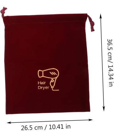 Healeved 12 Pcs Storage Bag Drawstring Jewelry Pouches Blow Dryer Bag Hair Dryer Carrier Bags Fabric - Buy Online on SooperMarket.com