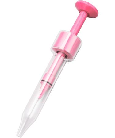 Earmold Syringe 3.5mm Refillable Ear Impression Injector - Ergonomic PP Design (Pink) - Buy Online on SooperMarket.com