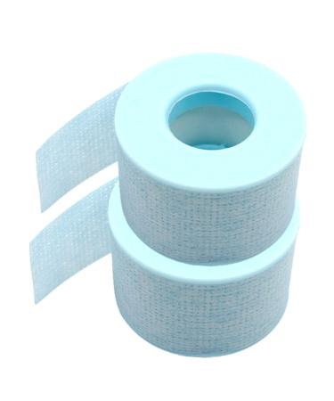 FRCOLOR Silicone Gel Band Tape - 8 Rolls Adhesive Eyelash Extension Tape Non-Woven Fabric Sky Blue - Perfect for Lash Supplies & Eyelash Applications - Buy Online on SooperMarket.com