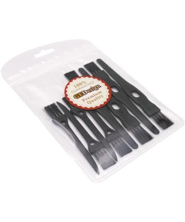 GFDesign Electric Shaver Cleaning Brushes - Set of 8 Black Nylon Bristle Razor Cleaner with PP Handle - Buy Online on SooperMarket.com