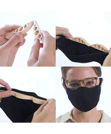 Real D Anti Fog Mask for Glasses Wearers (Grey) - Reusable Silicone Mask Accessory - Buy Online on SooperMarket.com