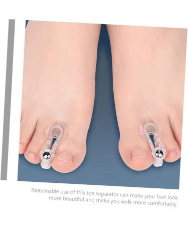 FOMIYES Magnetic Toe Splint Set - 4 Pairs | Bunion Correctors & Toe Spreaders for Foot Stretcher | Nail Clipper & Separator Tool for Toe Alignment - Buy Online on SooperMarket.com