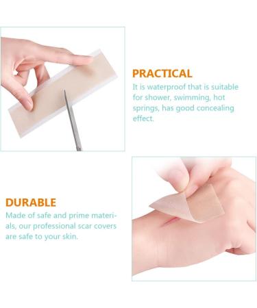5Pcs Silicone Scar Sheets | CICA Care Gel Sheet for Surgery, Injury, Burns Scars | Wound Repair Dressings - Buy Online on SooperMarket.com