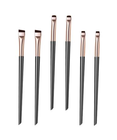 Gogogmee 6pcs Eye Shadow Brush Eye Liner Brush for Makeup Eyeliner Makeup Brush Eye Brush for Makeup Eyeliner Brush Kit Eyeliner Brush Wand Make up Eyeliner Brush Eye Liner Makeup Brush