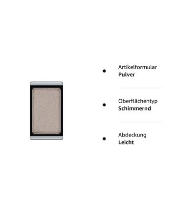 ARTDECO Intense Matte Eyeshadow - Pearly Grey Brown - 1g for Irresistible Eyes | International Shipping - Buy Online on SooperMarket.com