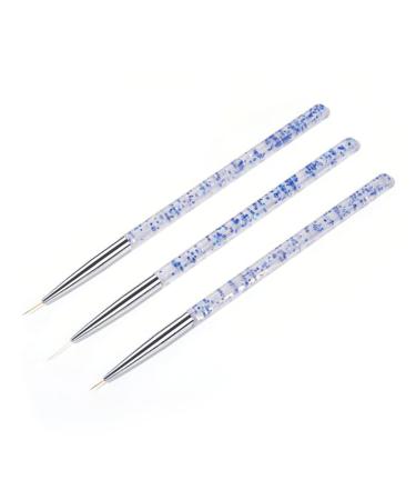 Worparsen Nail Art Pens Convenient French Tips Line Stripes DIY Drawing Pens Labor-saving Ultra-Light A