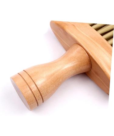 minkissy Face Duster Hair Cutting Neck Duster Barber Neck Brush Hair Sweep Brush Barber Hair Duster Hair Duster Brush Barber Neck Duster Shaving Brush Wooden Haircut Set Sharpen M Picture 1 - Buy Online on SooperMarket.com
