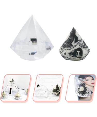 minkissy 2 Sets Sponge Foundation Sponge Eyeshadow Sponge Applicator Makeup Foundation Puff Face Scrub Sponge Foundation Puff Pad Girl Mosan Hydrophilic Polyurethane Frosted - Buy Online on SooperMarket.com