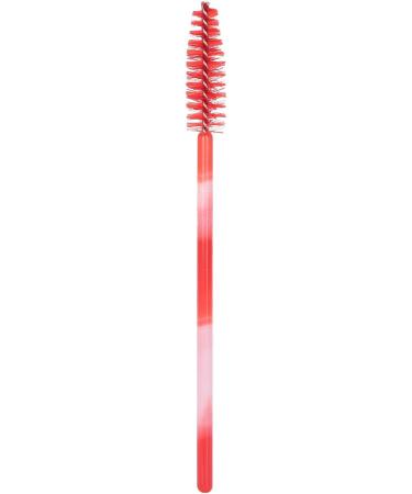 Eyelash Brush Mini Makeup Brushes Mascara Wands Mascara Wands Applicator Disposable Eyebrow Brush Set 200pcs Eyelash Extension Cosmetic Tool (Bright Red) - Buy Online on SooperMarket.com
