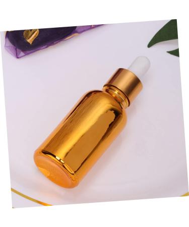 Gogogmee 1pc Essential Oil Dropper Bottle Perfume Drop Bottle Refillable Bottle Medical Dropper Bottle Essential Oil Perfume Refillable Drop Bottle Essential Oil Bottle Lab Pipette Bottle 9.4x2.8cm Golden - Buy Online on SooperMarket.com