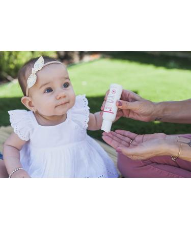 Earth Baby Hand Sanitizer Gel 62% Organic Ethyl Alcohol | Moisturizing Oleospheres | FDA Regulated | Natural Hypoallergenic | Kills 99.9% Germs | 2 Fl Oz - Buy Online on SooperMarket.com