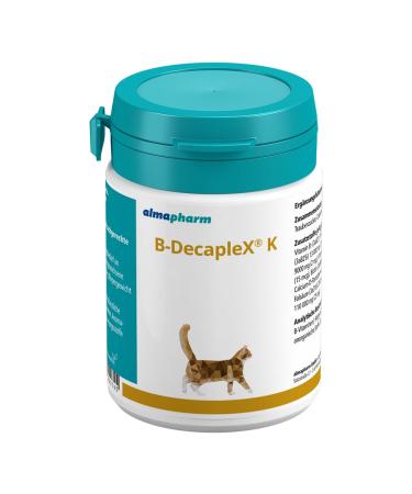Almapharm B-DecAplex K |150 tablets |Hypoallergenes supplementary feed for cats |Highly concentrated vitamin B complex |Support of metabolism skin and fur