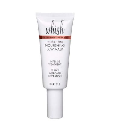 Whish Nourishing Dew Face Mask with Rose Hip Oil and Lotus Oil Face Moisturizer Anti Aging Anti Inflammation Improve Skin Hydration