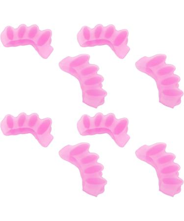 Buy Weikeya Toe Correction Spacers - 8 Ergonomic Flexible Wear-Resistant Design for Men & Women - Pink - International Shipping Available - Buy Online on SooperMarket.com