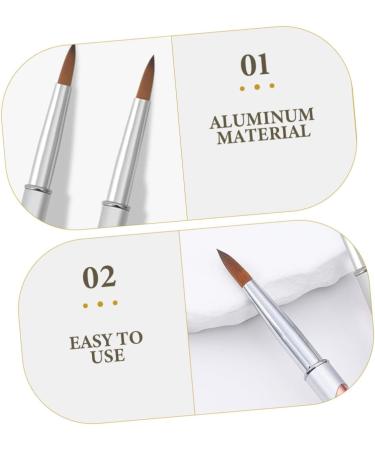minkissy Metal Rod Nail Art Pen Nail Art Liner Manicure Liner Brush Striping Manicure Tools Liner Brush for Nails Gel Nail Art Drawing Pens Nail Art Pens Aluminum Modeling Line Pen 17.40X1.00X1.00CM As Shown - Buy Online on SooperMarket.com