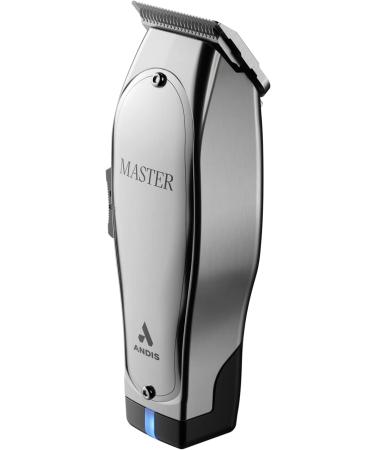 Andis 12665 Professional Master Corded/Cordless Hair Trimmer Adjustable Carbon Steel Blade Hair Clipper for Close Cutting Silver - Buy Online on SooperMarket.com