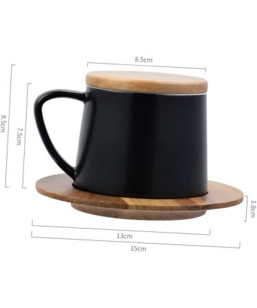 Zerodeko Holiday Coffee Mugs 1 Set Ceramic Coffee Mug Buffalo Milk with Cover Office Ceramics Holiday Coffee Cups - Buy Online on SooperMarket.com